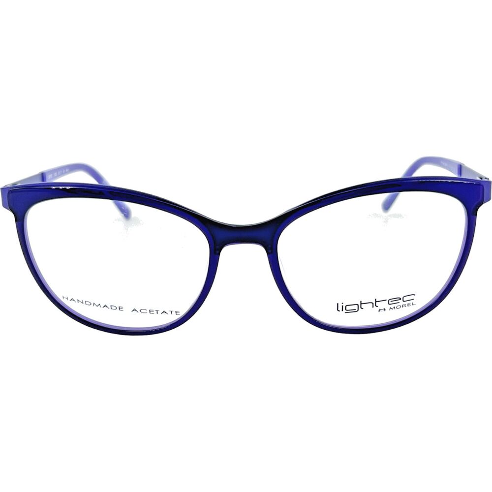 Morel Lightec 8253L Womens Eyeglass Frame Dark Purple